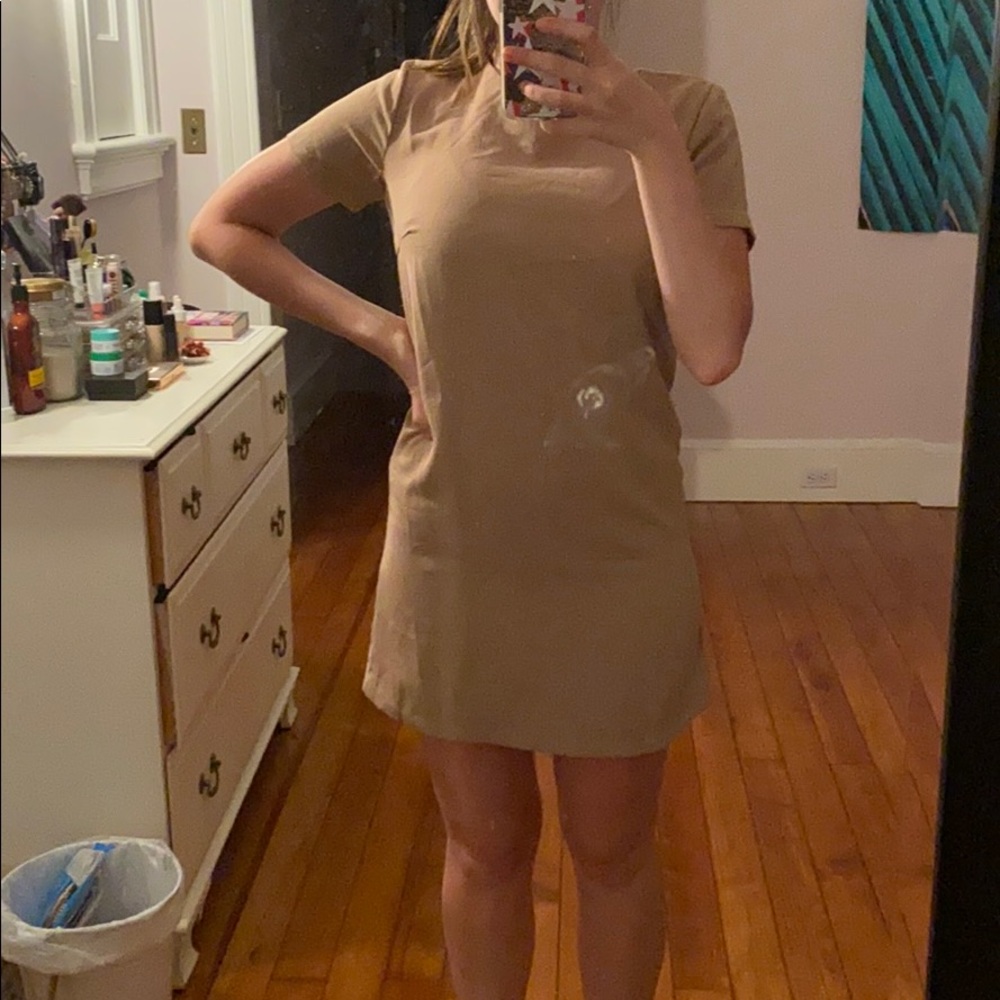 Tan Lulus Dress
